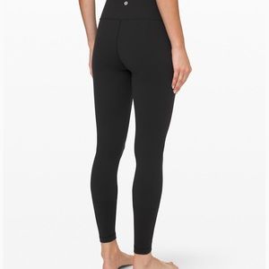 Black lululemon leggings size 2